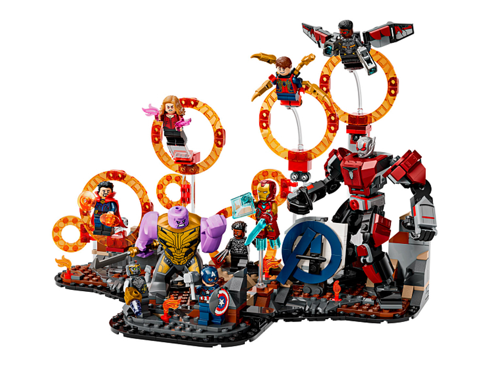 LEGO Super Heroes 76323 «Мстители: Финальная битва» — эпический сет Marvel