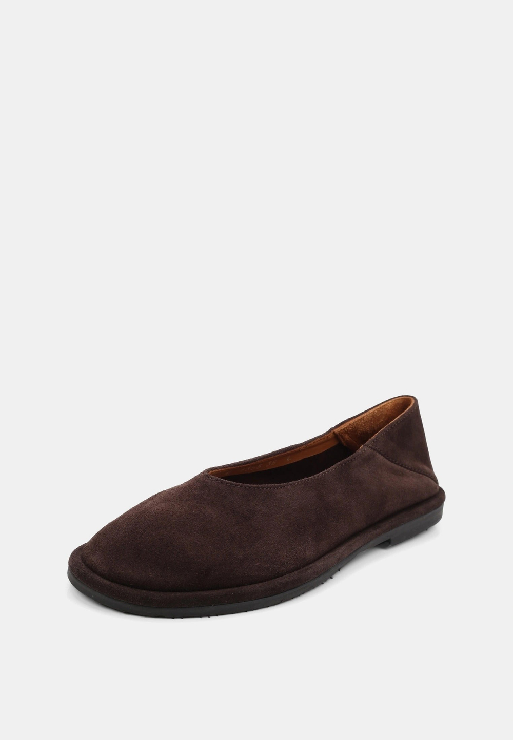 Балетки // Zara // Chocolate // Suede