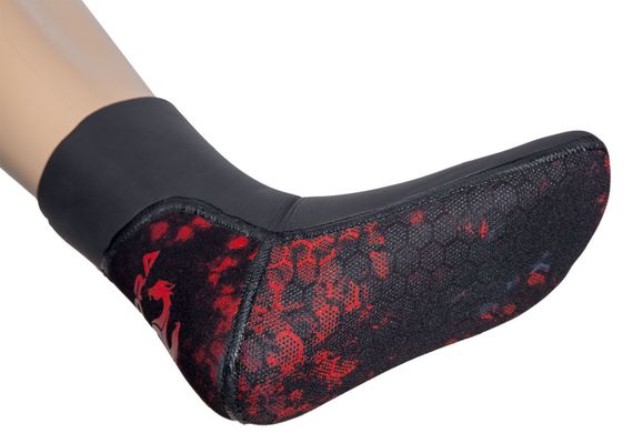 Носки Hydra Red Camo Yamamoto 39 с внутренним нейлоновым покрытием 3 мм