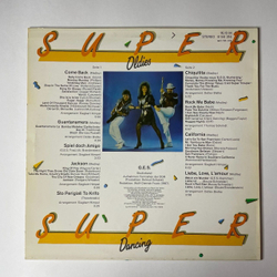 Винтажная виниловая пластинка LP G.E.S. Super Oldies Super Dancing (ГДР 1987)