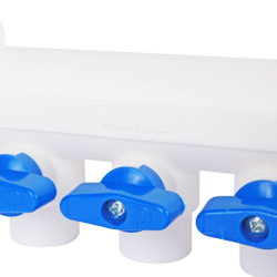 Коллекторы без воздухоотводчика KALDE 5 вых/синий