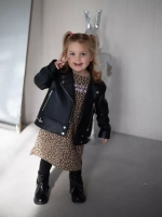 Платье детское оверсайз с коротким рукавом