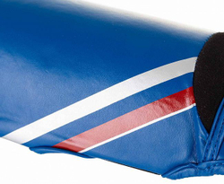 Защита голени и стопы Clinch Shin Instep Guard Kick 2.0 синяя C521N