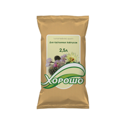 Грунт торфяной "Для кактусов и суккулентов", 2,5 л