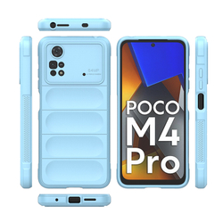 Противоударный чехол Flexible Case для Xiaomi Poco M4 Pro 4G