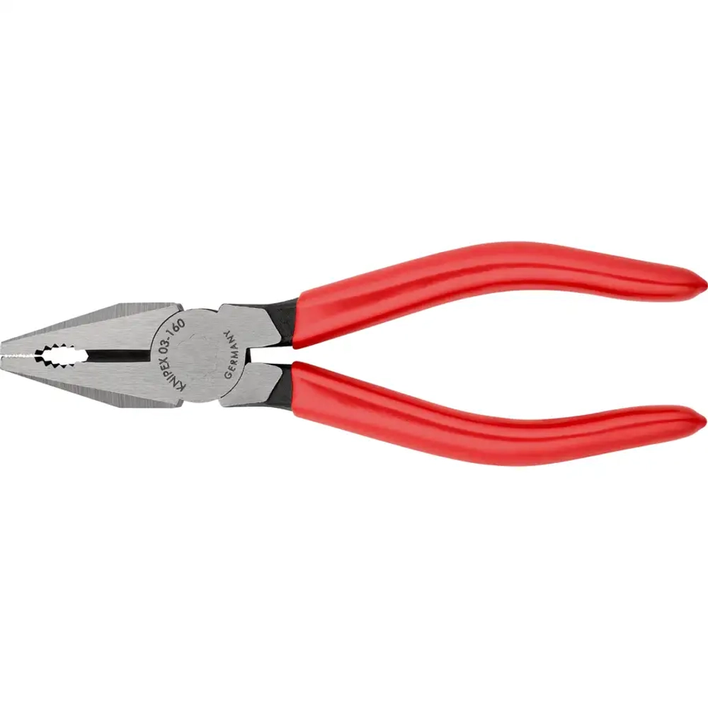 Плоскогубцы комбинированные черненые 160 мм Knipex 03 01 160
