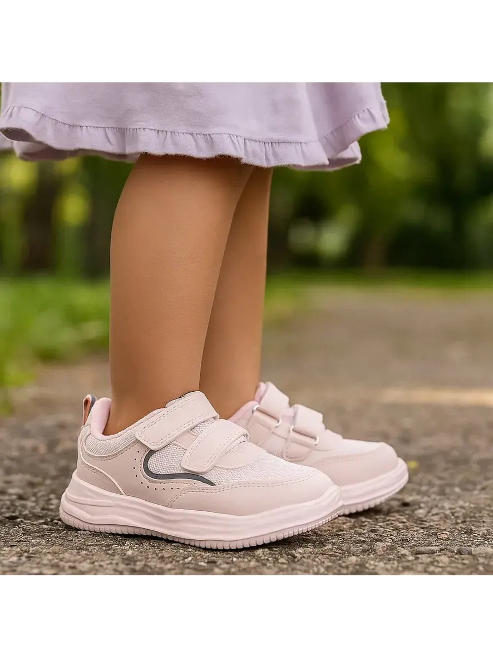 Кроссовки для девочки легкие.