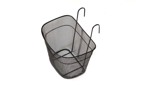 Корзина передняя, 270х220х210мм, быстросъемная на крюках, стальная, черная