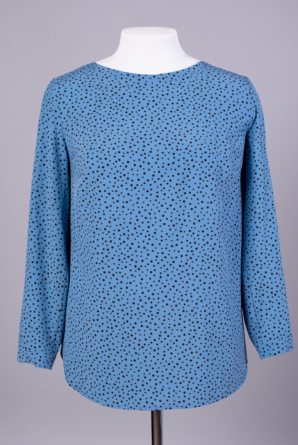 Блузка женская 1567А, горох #176Горб091567А