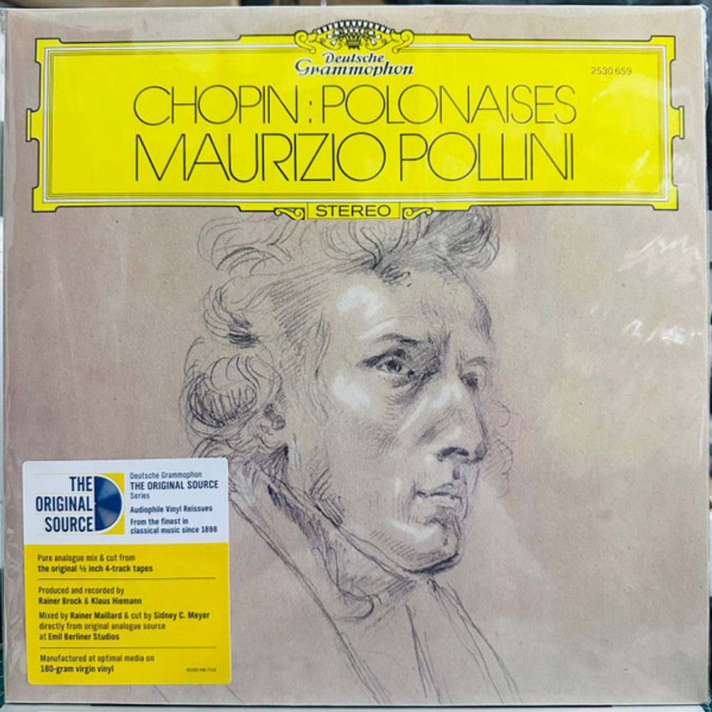 Maurizio Pollini - Frederic Chopin: Polonaises - AAA, Numbered, 2LP, The Original Source Series