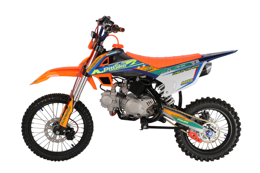 Питбайк Pitbike 12-50 17/14 оранжевый