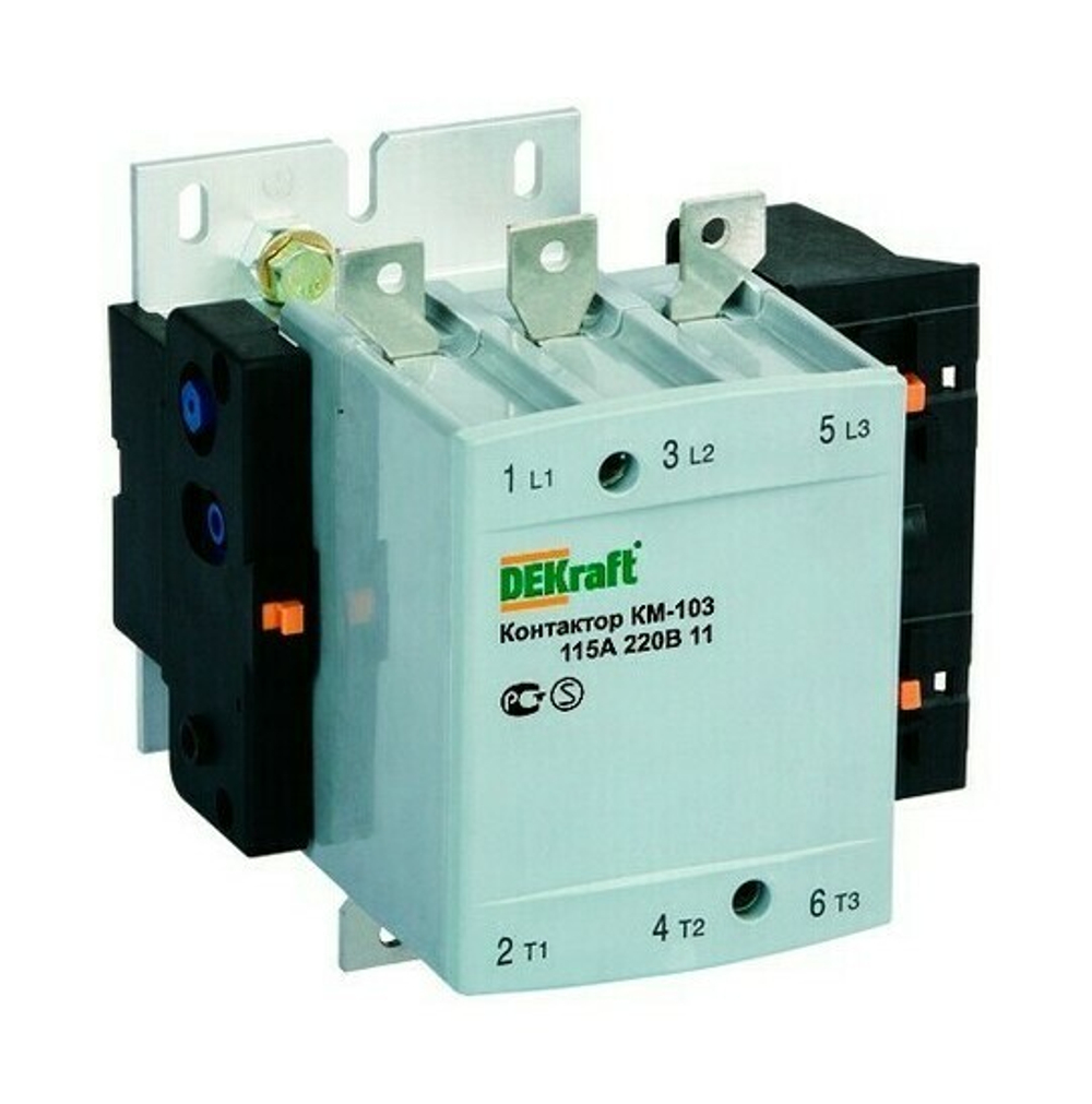 22152 Контактор KM103-150A-220B-11 DEKraft