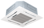 Кассетная сплит-система Ecoclima ECLCA-H60/5R1C + ECMB12C + ECL-H60/5R1C(U)