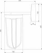 Светильник на штанге Elektrostandard Ritz Ritz (35183/D) черный