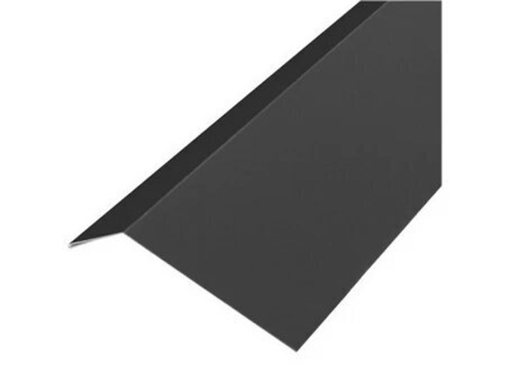 Карнизная планка(капельник) 100х60х2000 RAL 7024 мокрый асфальт