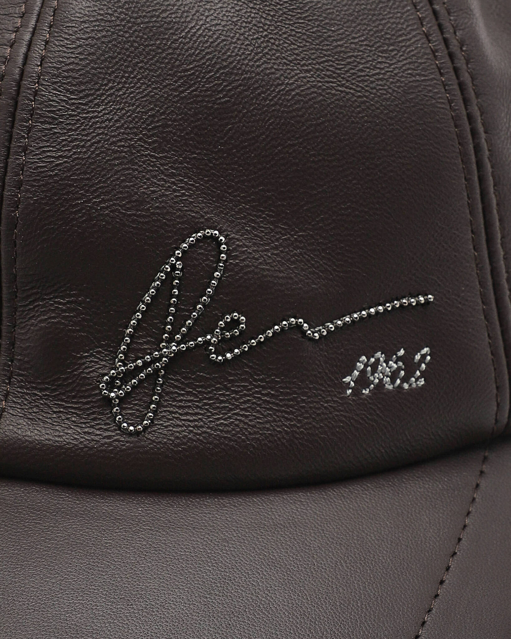 кожаная кепка Peserico - коричневый(S36124C0R 09654)