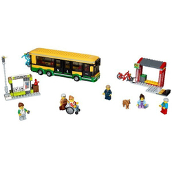 LEGO City: Автобусная остановка 60154 — Bus Station — Лего Сити Город