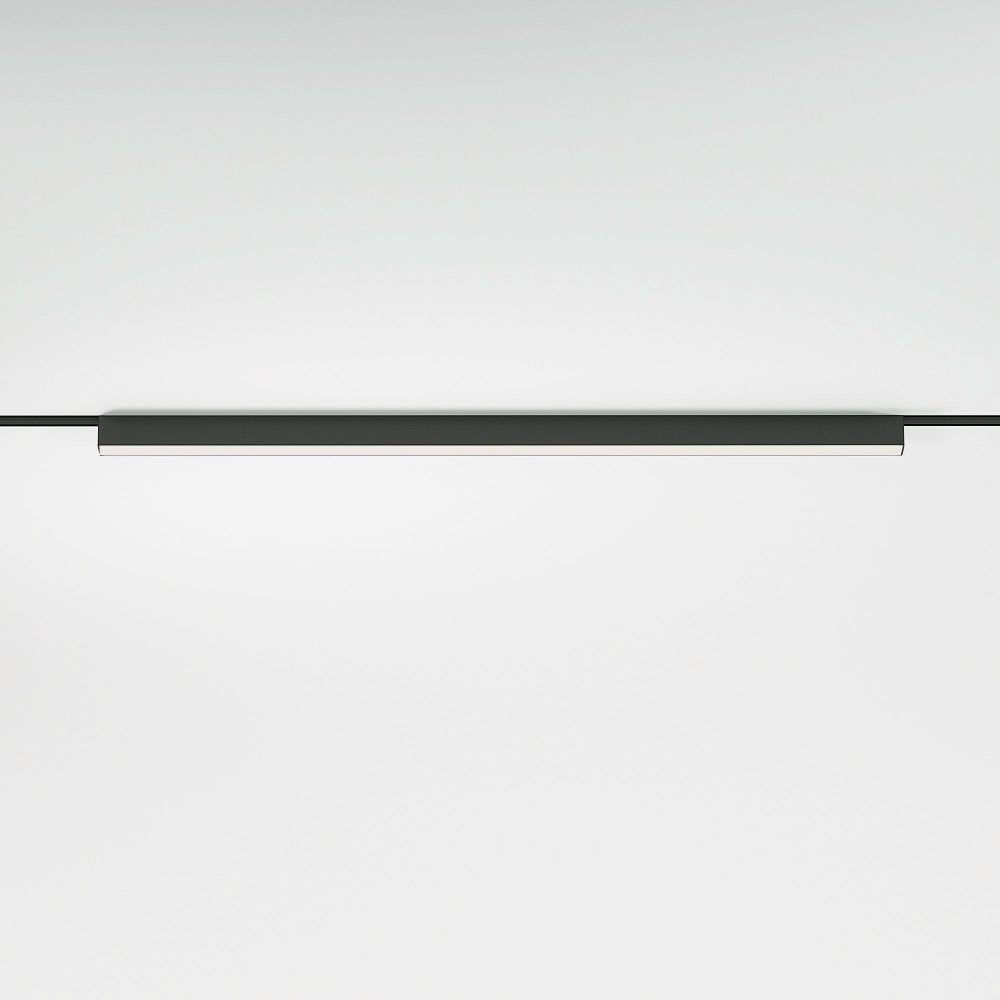 Магнитный трековый светильник Elektrostandard Flat Magnetic 85089/01 20W 3000K чёрный