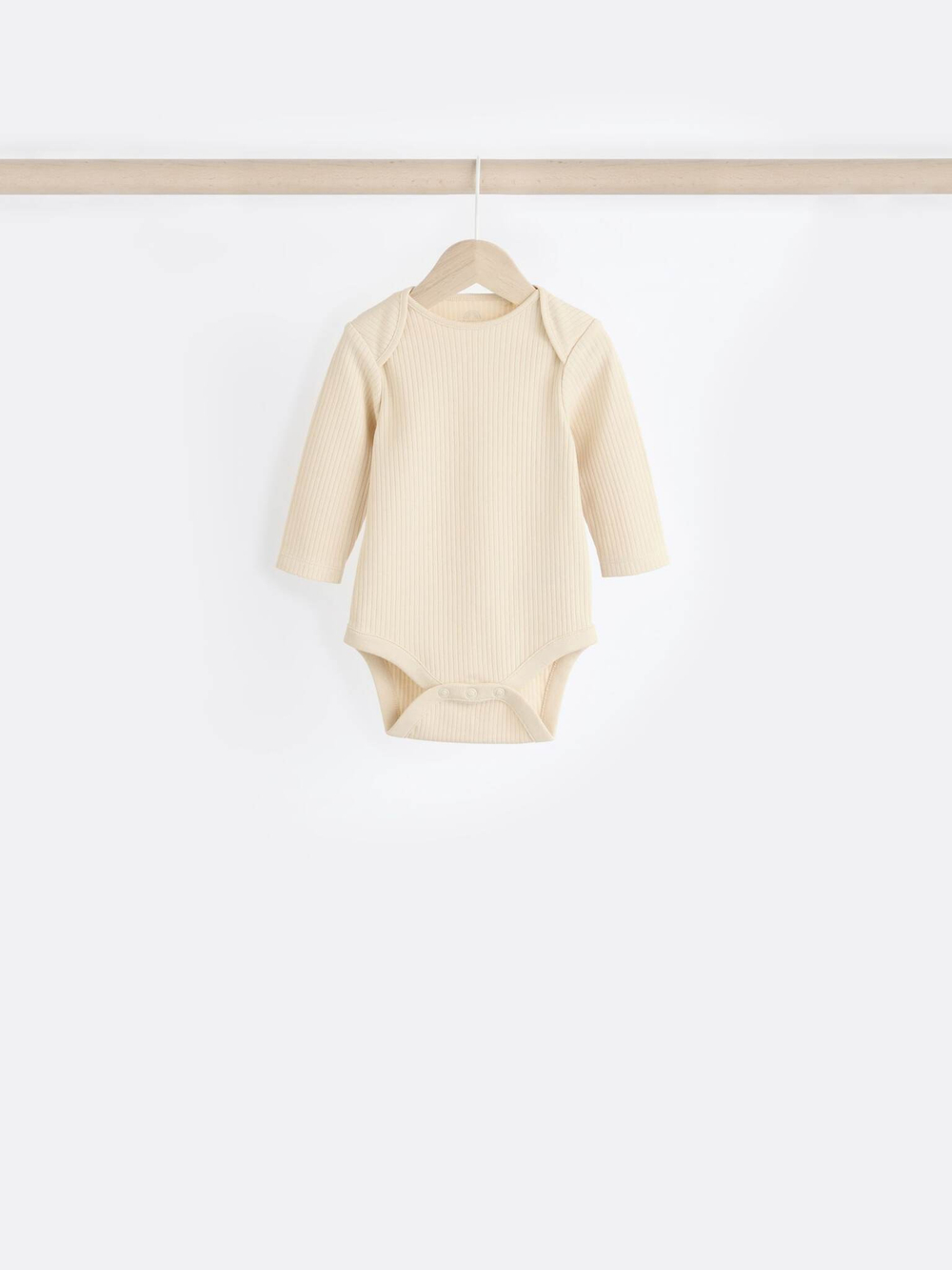 Боди с длинным рукавом для малышей Next N95-337, 5 шт., Бежевый, Салатовый, Голубой