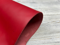 Paquito Red (2,5-2,7 мм), цв. Красный, натуральная кожа