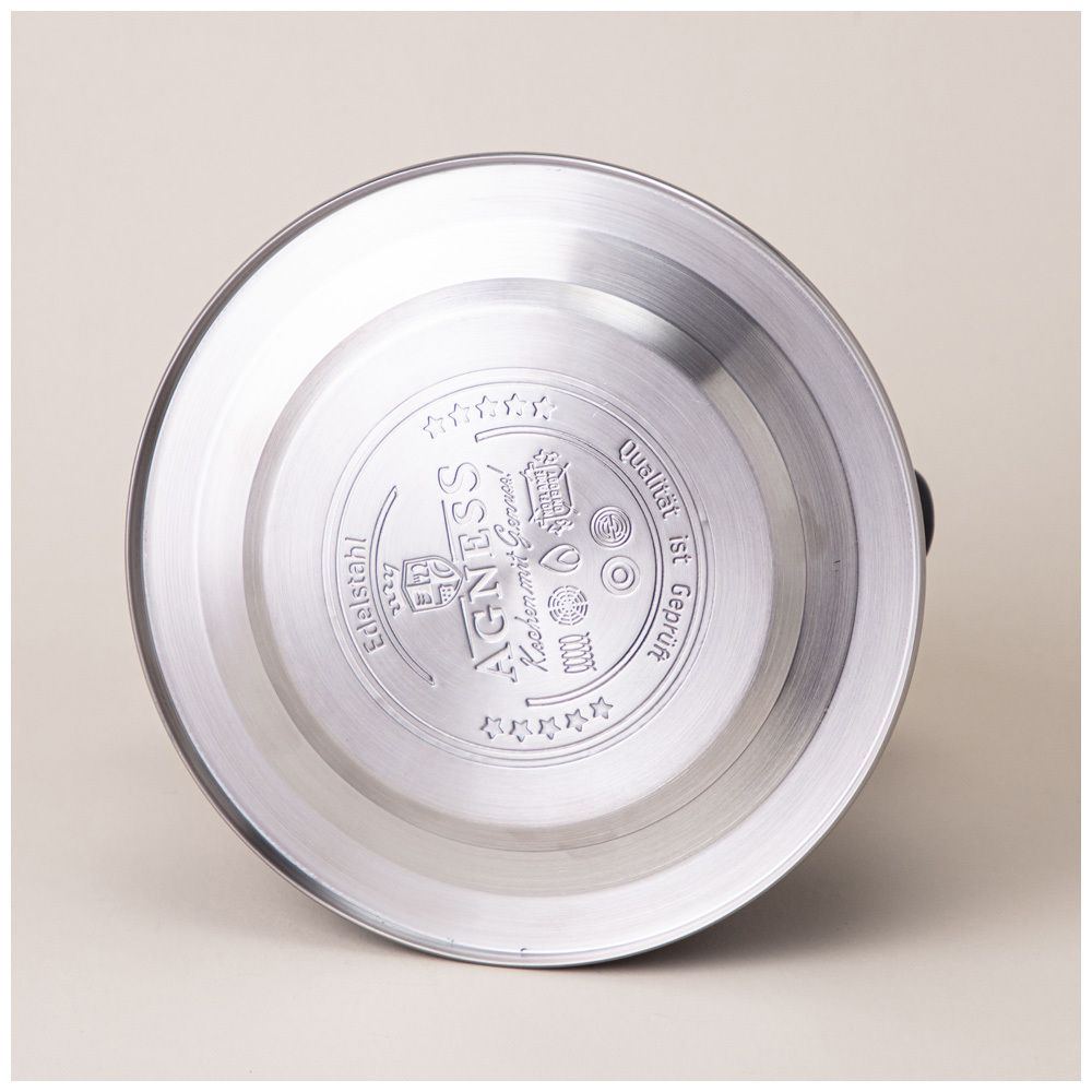 ЧАЙНИК AGNESS СО СВИСТКОМ, 2,80Л ТЕРМОАККУМУЛИРУЮЩЕЕ ДНО,ИНДУКЦИЯ,ВСТРОЕННЫЙ ТЕРМОМЕТР