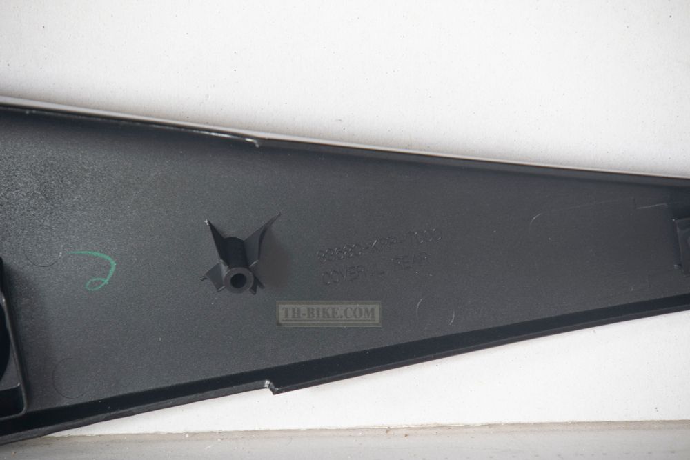 83680-KPP-T00ZJ. COVER, L. RR. *NH1* (NH1 BLACK). Honda CBR250R/RA 2011-2014