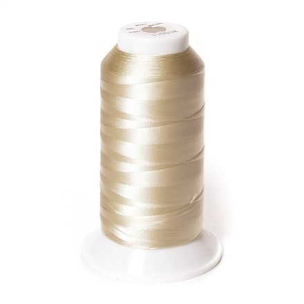 Нитки швейные капрон Russia 50к(60) 1000м, молочный [103]