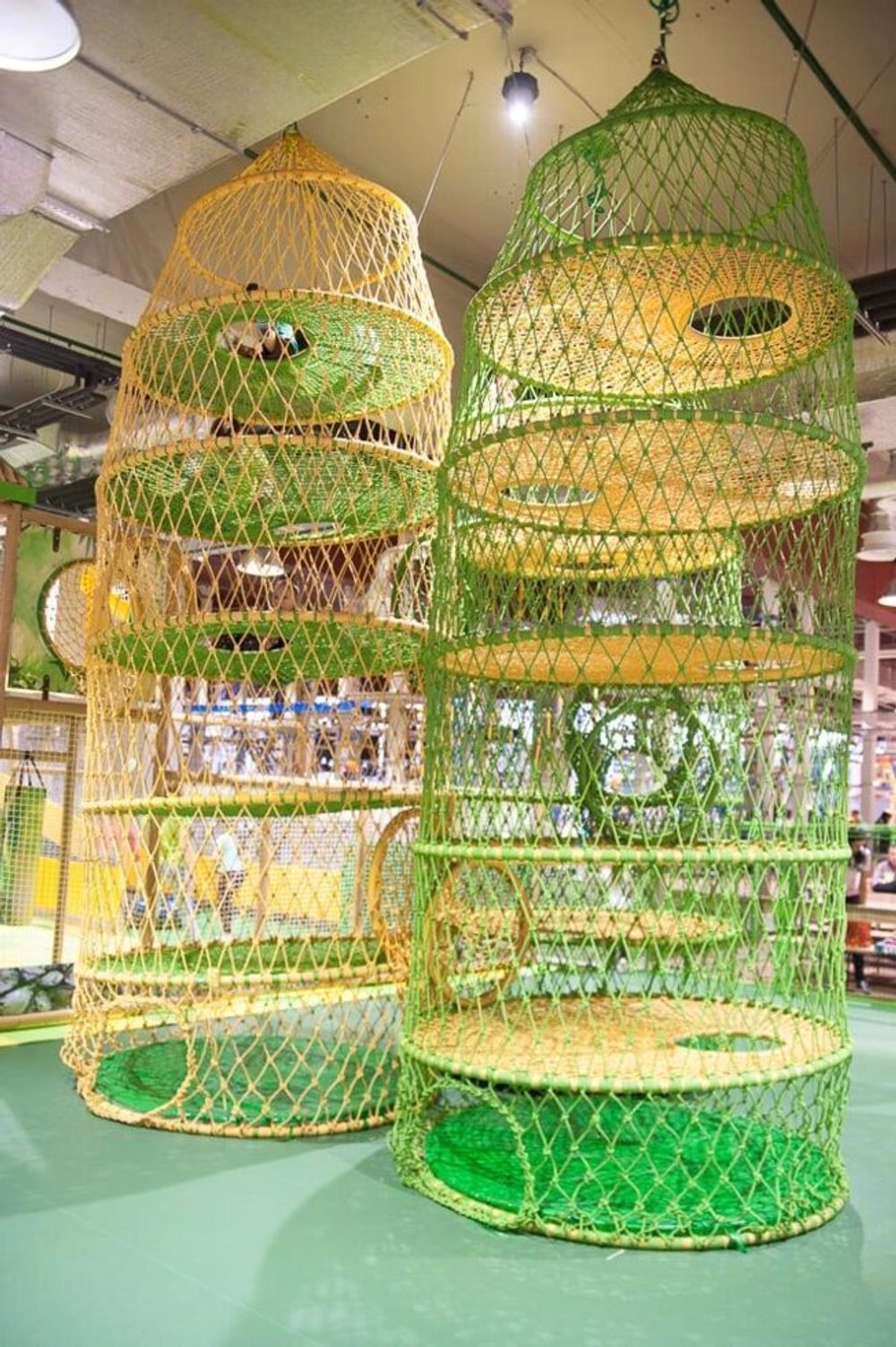 "Ульи" Веревочный лабиринт 3,6*1,8*4,3 м