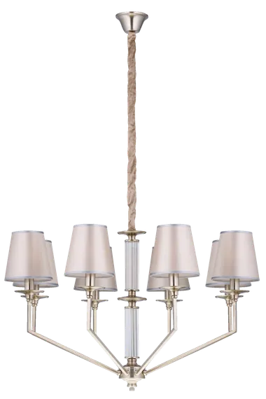 8669/8NK NICKEL (1) Люстра Veneto Luce