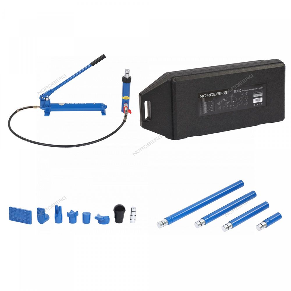 NORDBERG (N3810) Растяжка рихтовочная в кейсе, усилие 10 т
