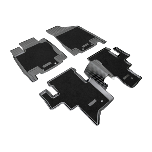 Ковры в салон Norplast/Unidec для Infiniti QX60 в кузове L50 (2013-), Черный, 5 мест, арт.NPA11-C33-600-CM