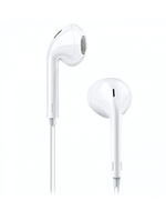 Наушники WALKER H535, вкладыши, микрофон, кнопка ответа, белые