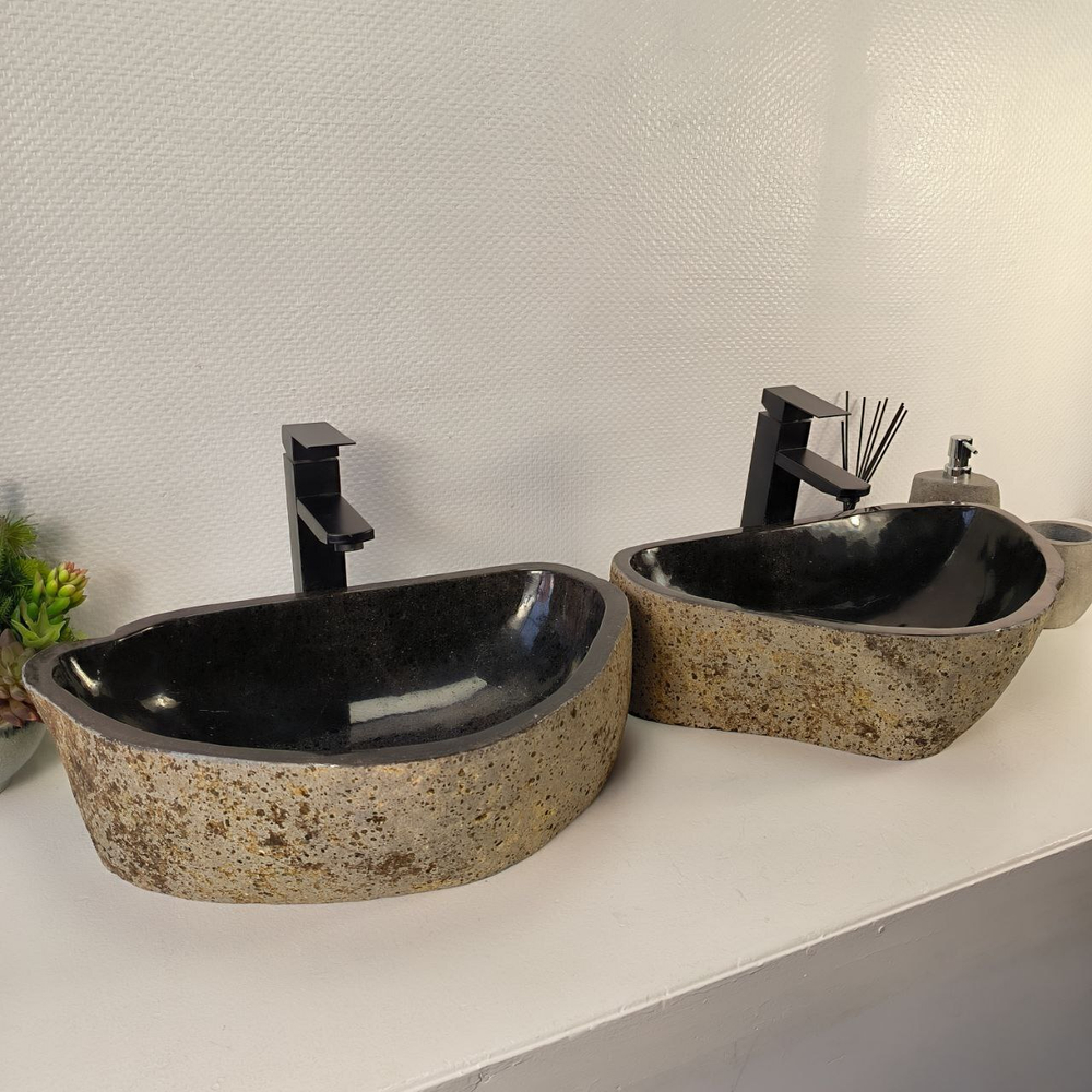 Раковина из речного камня ПАРА! RS-65536 50*33*15 0866