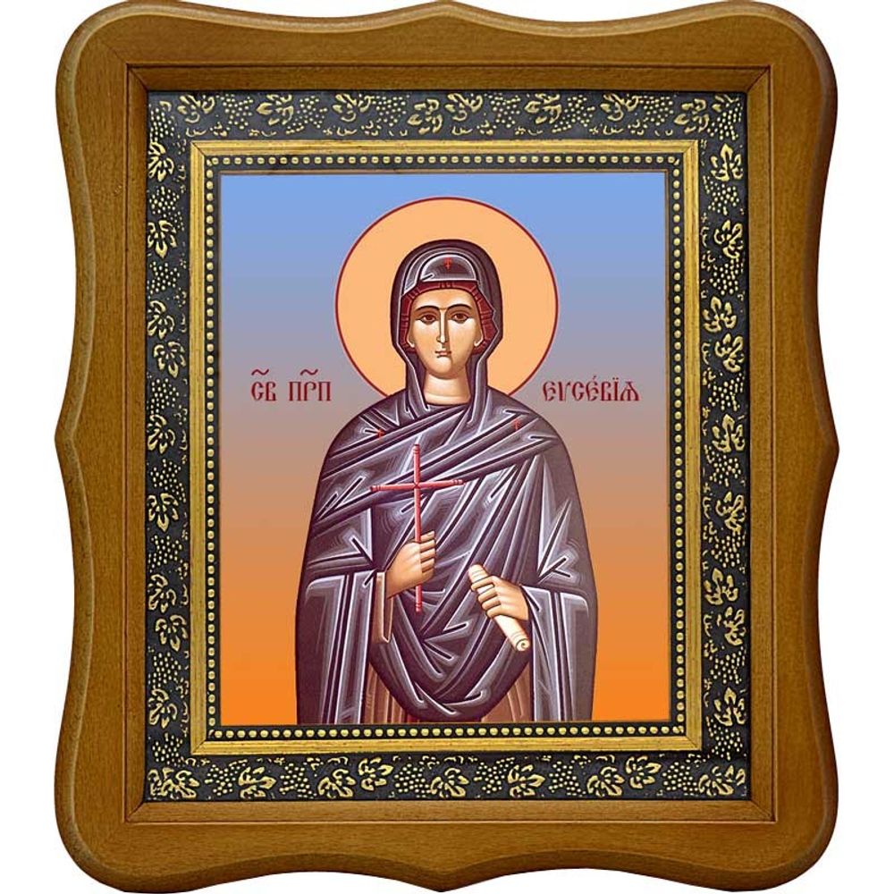 Евсевия Миласская преподобная. Икона на холсте.