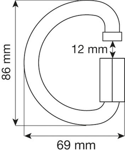 Карабин-рапид D Quick Link Camp