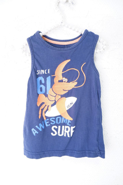 Майка Mothercare  с принтом на 1,5-2 года