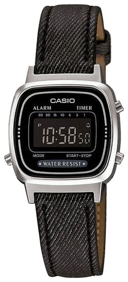 Женские наручные электронные часы Casio LA-670WL-1BDF