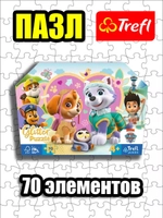 Пазлы для детей 3 4 5 лет 70 элементов Щенячий патруль