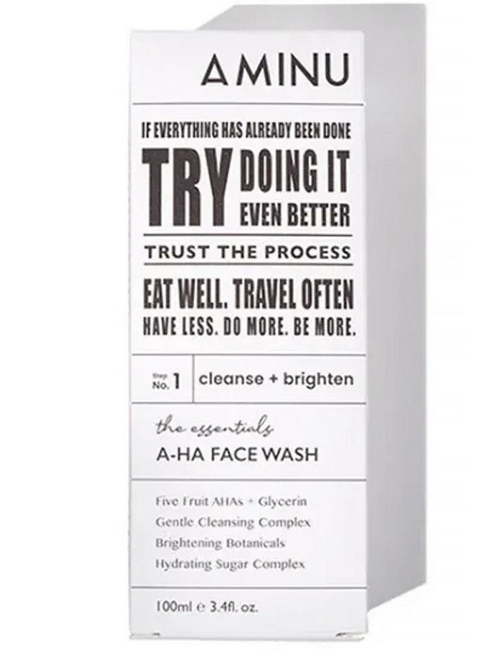 AMINU A-HA Face Wash - Очищающий гель с AHA, 100 мл