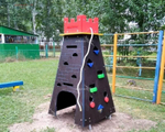 Башня для лазания с канатом
