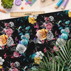 Ткань бифлекс калибри на розах