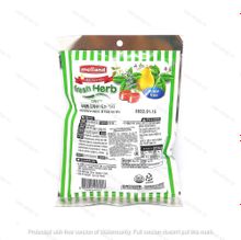 Карамель без сахара со вкусом мяты, айвы, грейпфрута, лайма Melland FreshHerb candy sugar free, 74 гр.