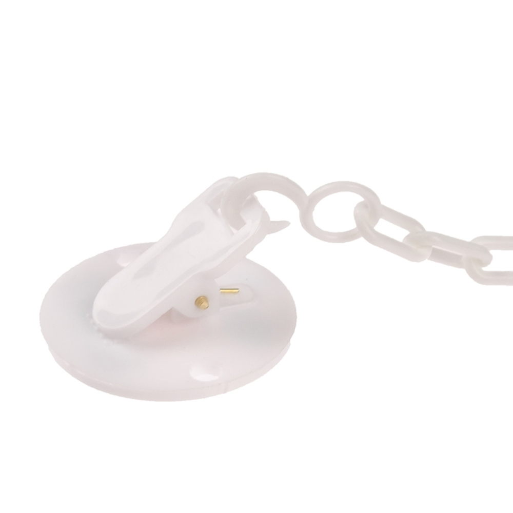 Держатель для пустышки "Я люблю папу", цвет белый 2357242