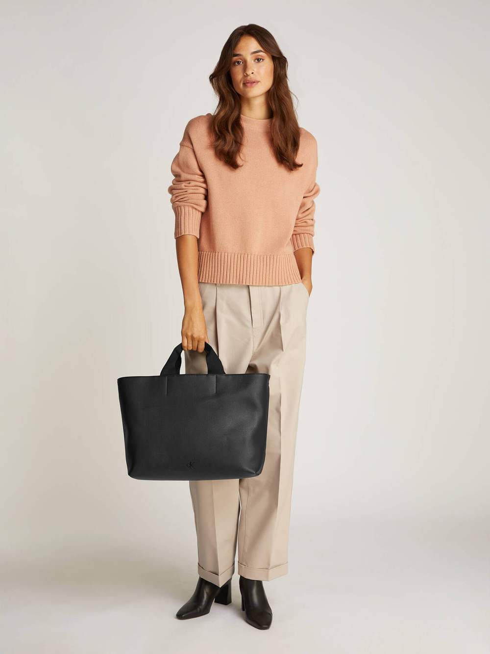 Сумка-шопер CALVIN KLEIN JEANS - черный(K60K612710)