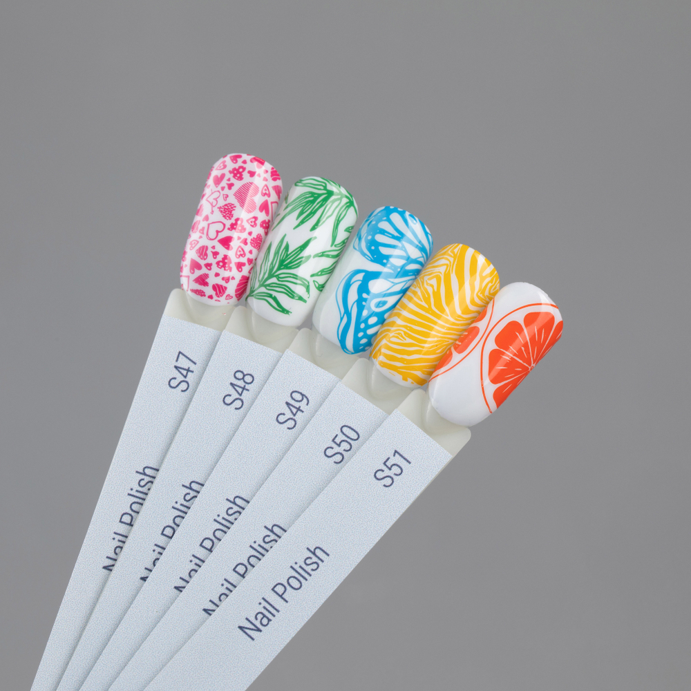 Swanky Stamping, Лак для стемпинга S51 - Апельсиновый (6 м