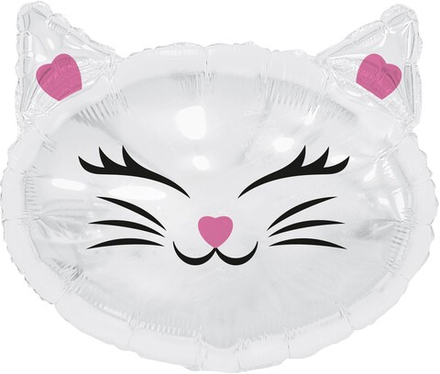 Р Фигура Кошечка Белый (26''/66 см)