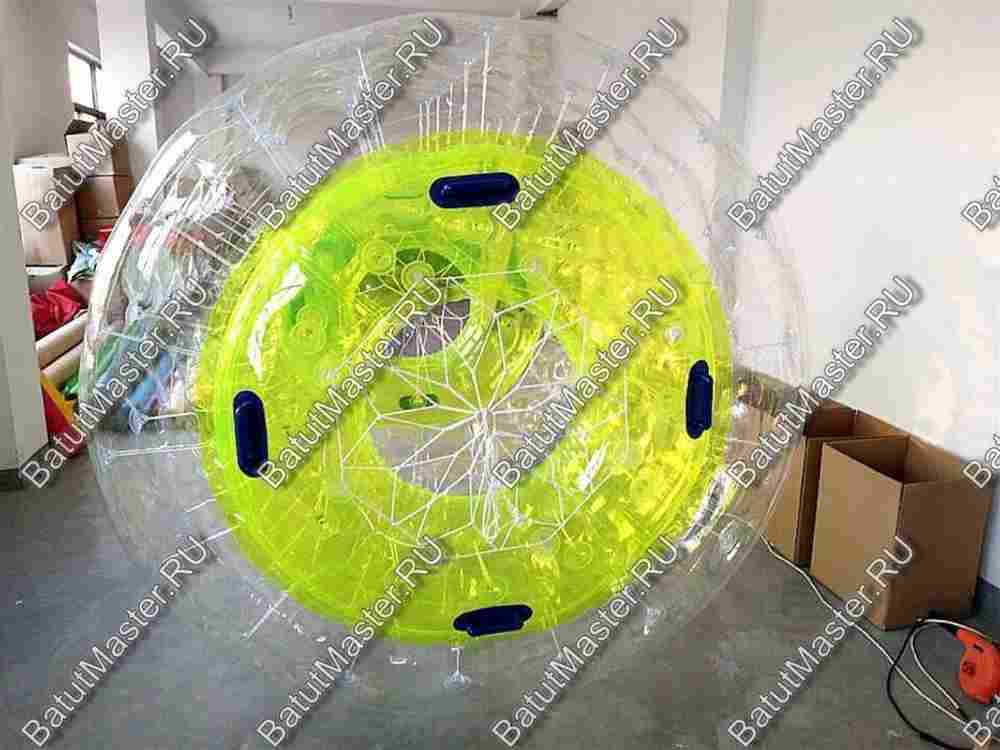 Аттракцион Водный роллер (Гидророллер) "Невидимка" ПВХ, 2.6*2.2*2.2 м