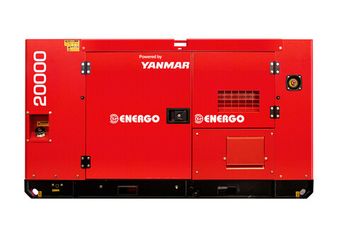 Дизельный генератор ENERGO YM44-S в кожухе - [ДГУ 32 кВт / 380V / Yanmar] трехфазный