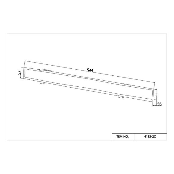 Встраиваемый светодиодный светильник Favourite Aplot 4113-2C