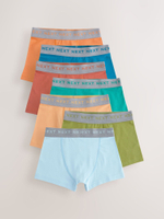 Трусы для мальчика Next AA7-503, 7 шт., Голубой, Синий, Оранжевый
